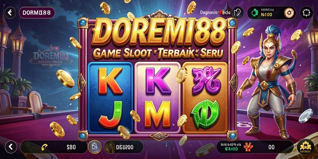 Tampilan gameplay Slot DOREMI88 yang seru dan mengasyikkan.