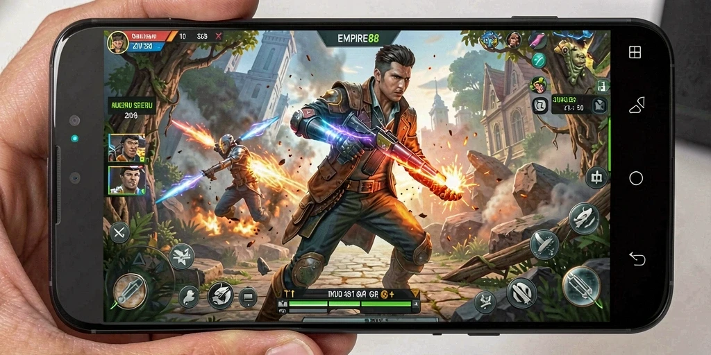 Tangkapan layar EPIRRE88 menunjukkan aksi mendebarkan dalam gameplay.