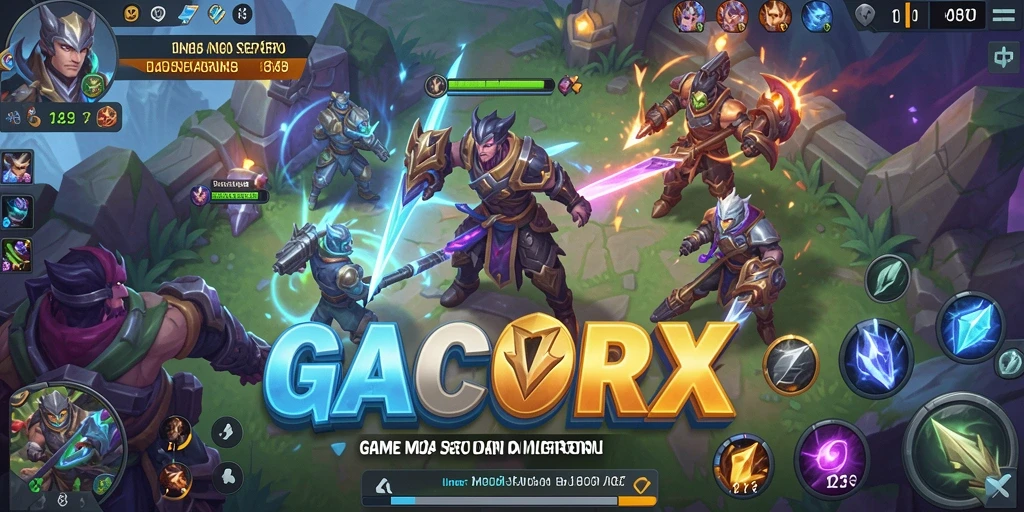 Tampilan gameplay GACORX yang memukau dan seru.