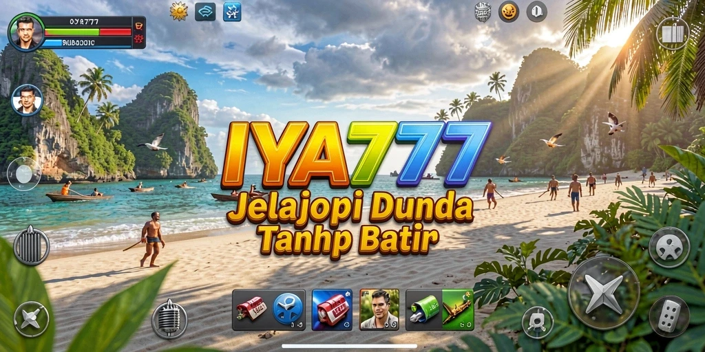 Screenshot gameplay IYA777 yang menampilkan eksplorasi dunia terbuka.