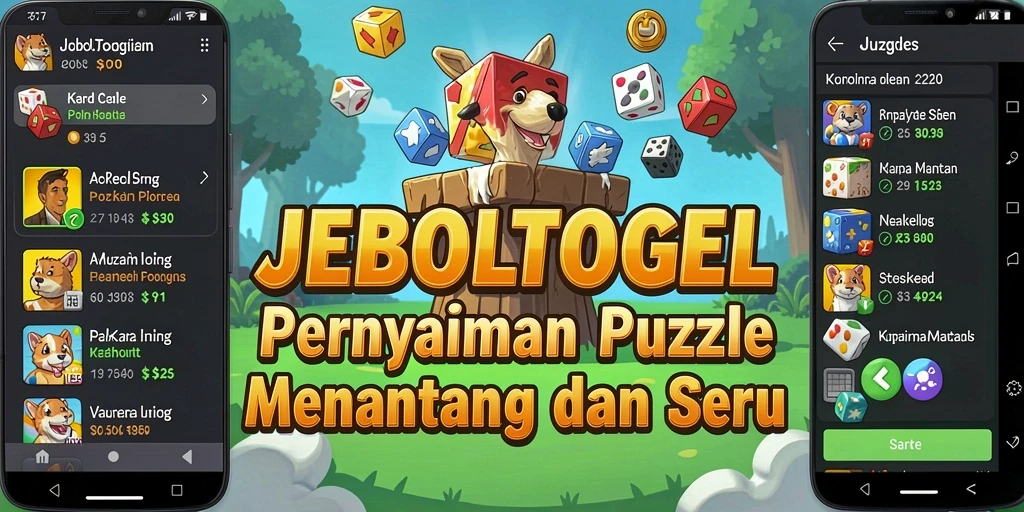 Screenshot utama JEBOLTOGEL menampilkan gameplay Puzzle yang menarik.
