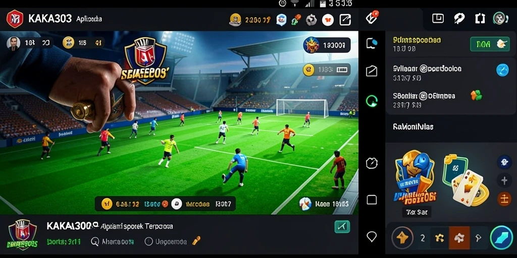 Tampilan gameplay KAKA303 yang interaktif dan menarik.