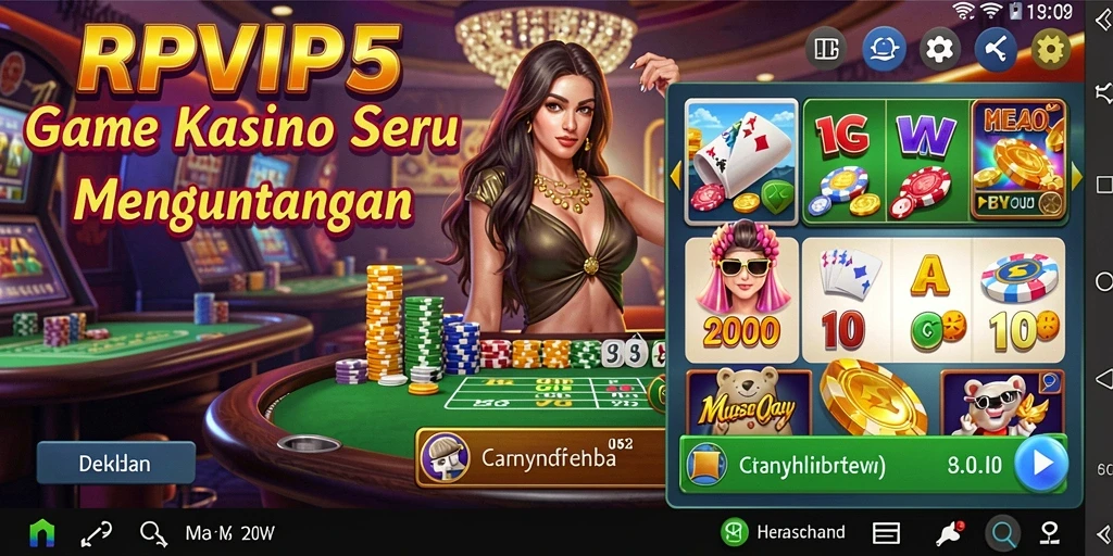 Tampilan gameplay seru dan menegangkan di RPVIP5.