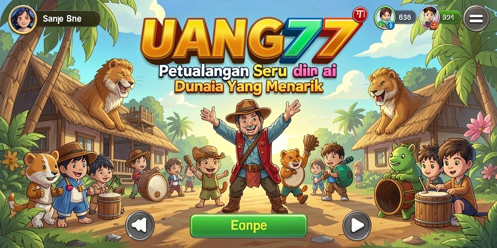 Gameplay seru di dunia petualangan UANG77.