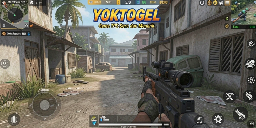 Tangkapan layar YOKTOGEL menampilkan aksi mendebarkan dalam gameplay TPS.